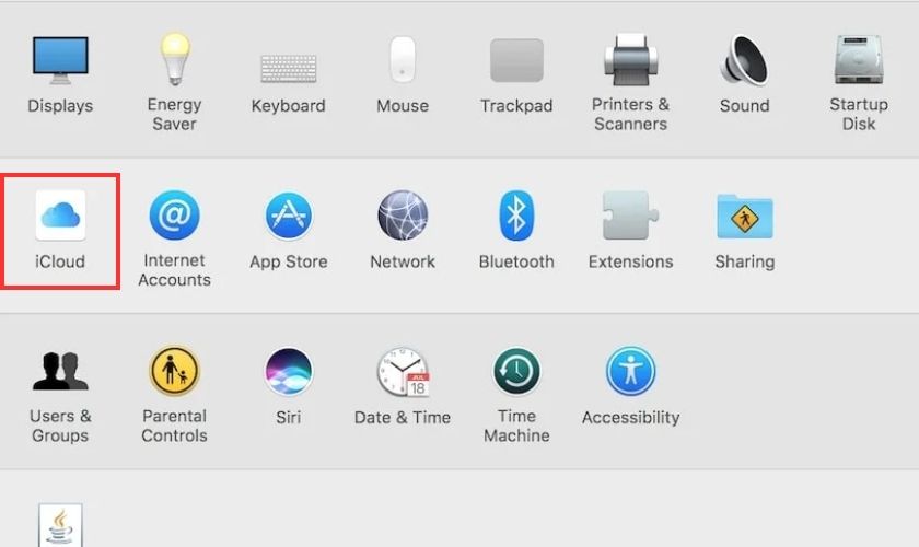 Chi tiết cách mở iCloud Driver trên MacBook