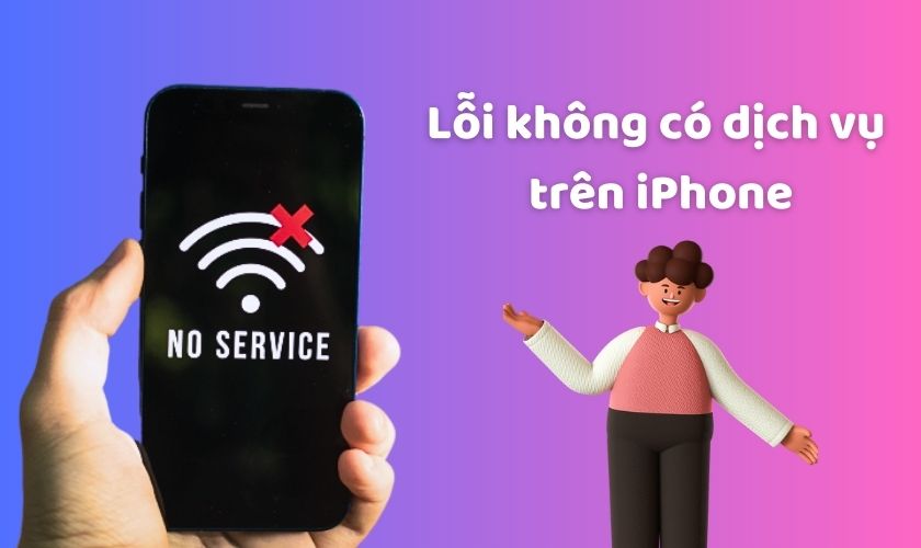 Cách sửa lỗi không có dịch vụ trên iPhone