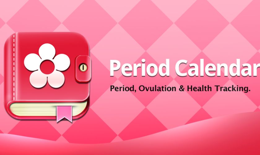 Phần mềm theo dõi kinh nguyệt trên iPhone Period Calendar Period Tracker