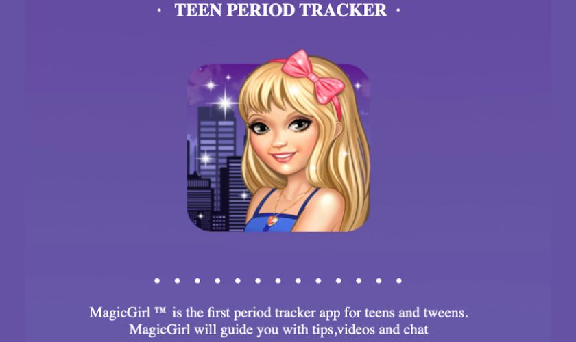 Teen Period Tracker app theo dõi kinh nguyệt trên iPhone miễn phí