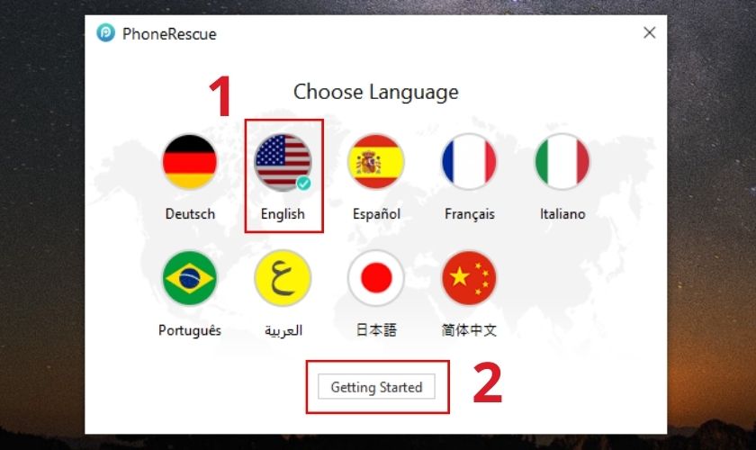 Tùy chọn ngôn ngữ thích hợp với bạn