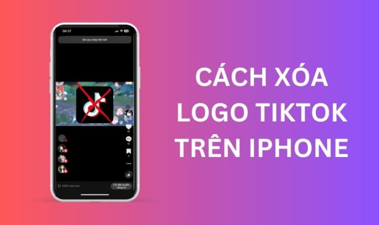 Cách xóa logo TikTok trên iPhone siêu dễ