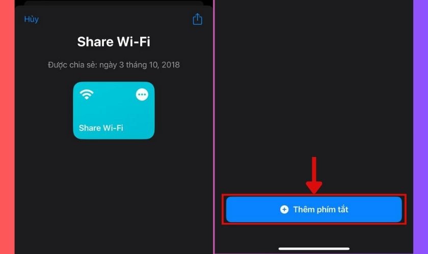 Hướng dẫn các bước chia sẻ Wifi bằng mã QR trên iPhone cực đơn giản 