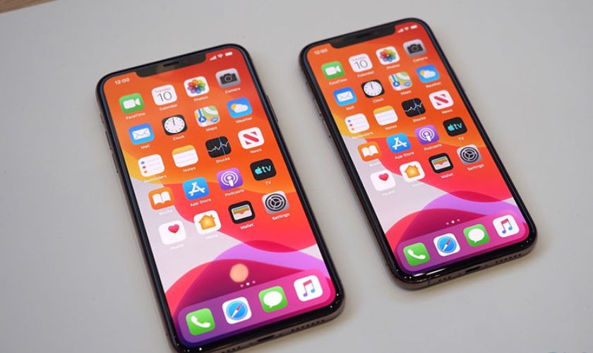 Kích thước iPhone 11 với iPhone 11 Pro