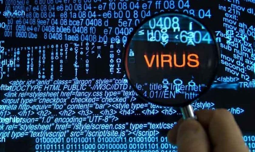 Nhiễm virus khiến màn hình laptop bị đen
