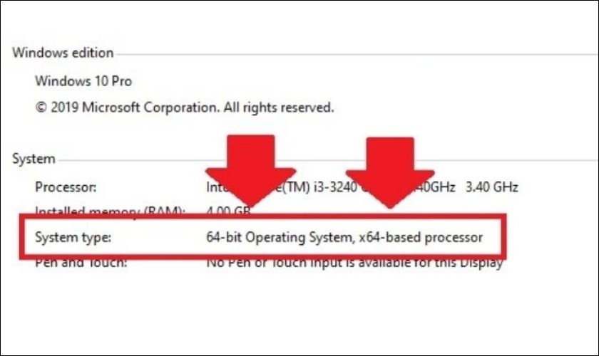 Kiểm tra phiên bản Windows khắc phục tình trạng máy tính không nhận đủ RAM 