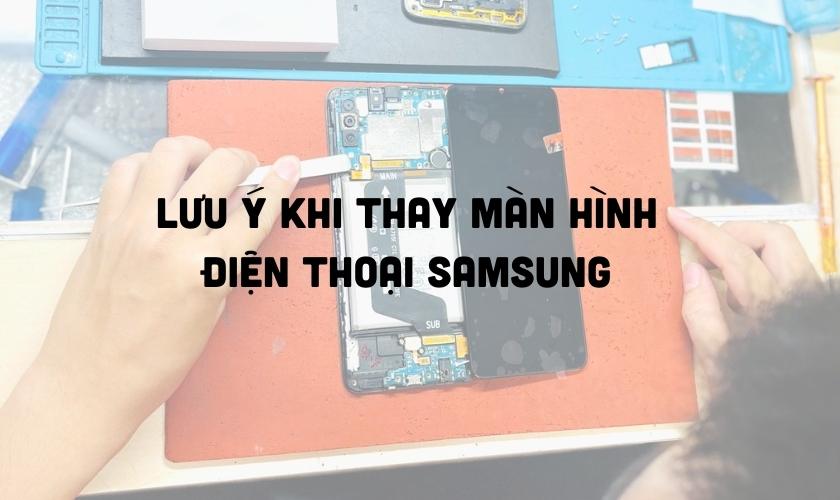 Lưu ý khi thay màn hình mới cho điện thoại