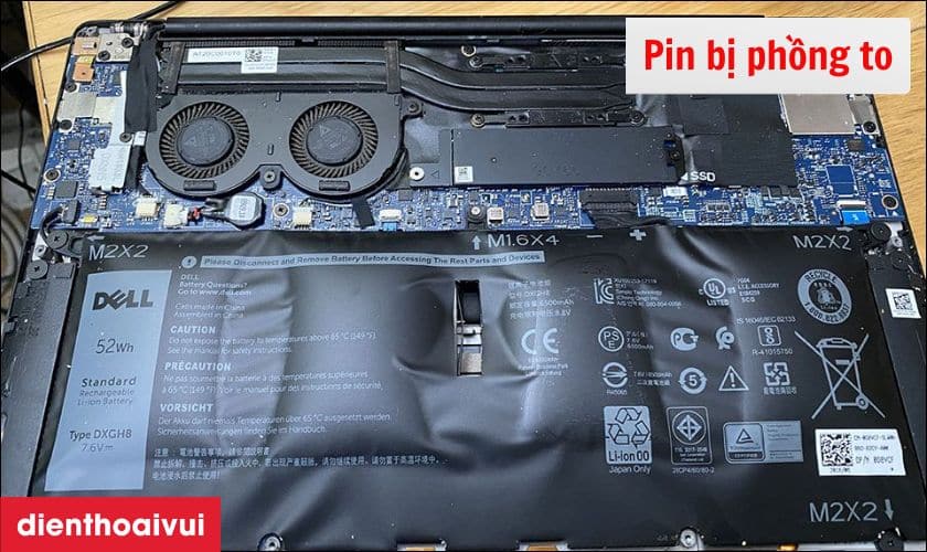 Dấu hiệu cần thay pin laptop Dell Vostro 5470?