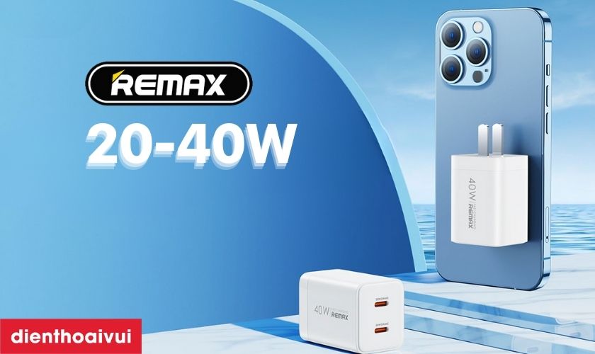 Củ sạc Remax 20W-40W