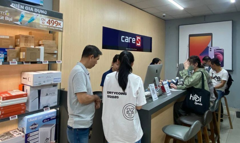 CareS sửa chữa iPhone chính hãng