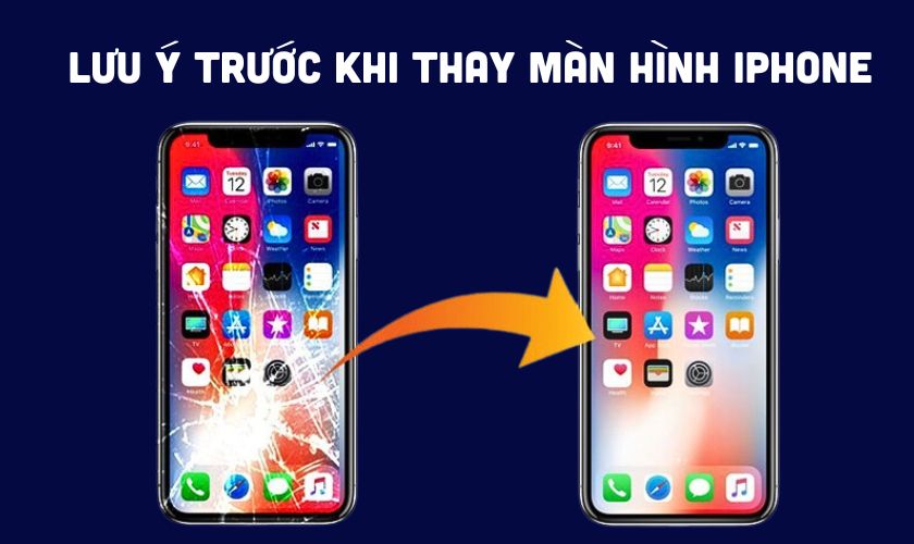 Những lưu ý trước khi thay màn hình iPhone 11