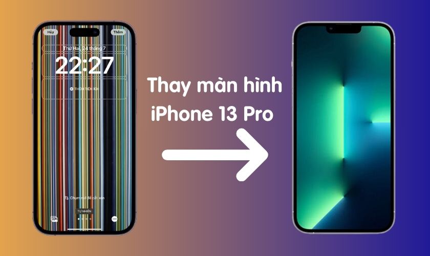 Có nên thay màn hình iPhone 13 Pro chính hãng không?