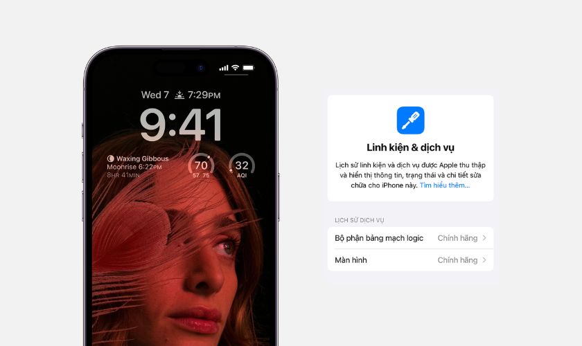 Cách kiểm tra màn hình iPhone 14 Pro Max chính hãng sau thay