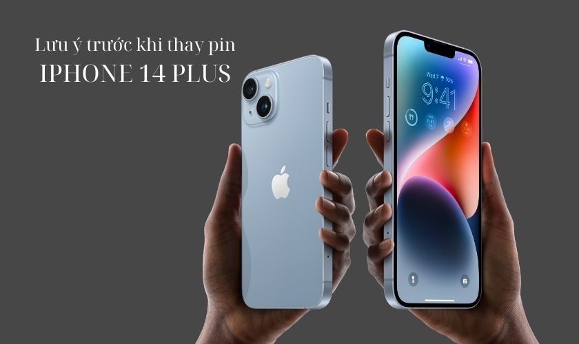 Thay pin iPhone 14 Plus chính hãng ở đâu