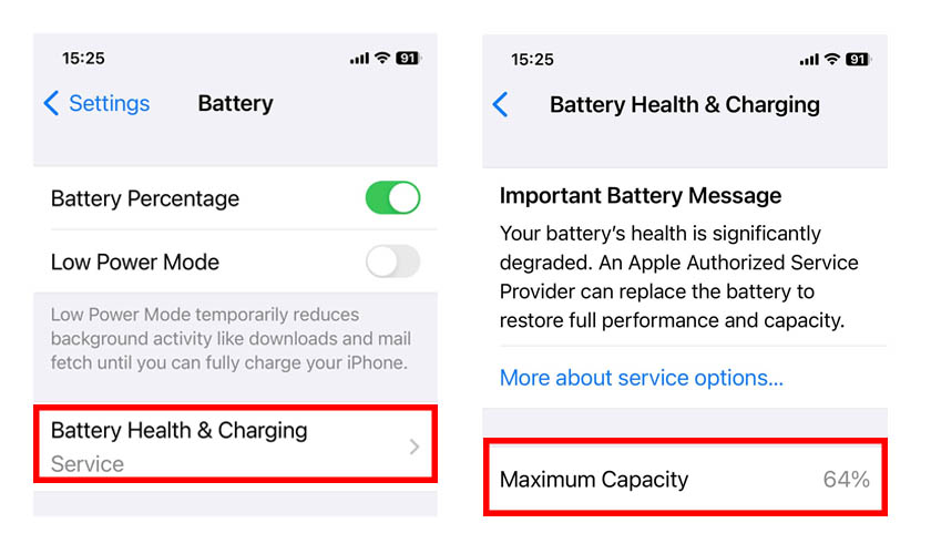 Dấu hiệu cần phải thay pin iPhone 12 Pro mới