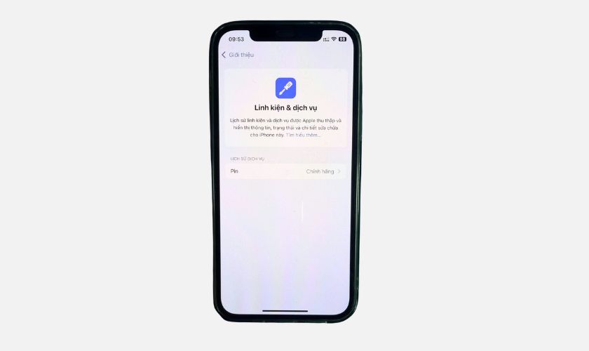 Cách kiểm tra pin iPhone 13 Pro Max chính hãng sau khi thay