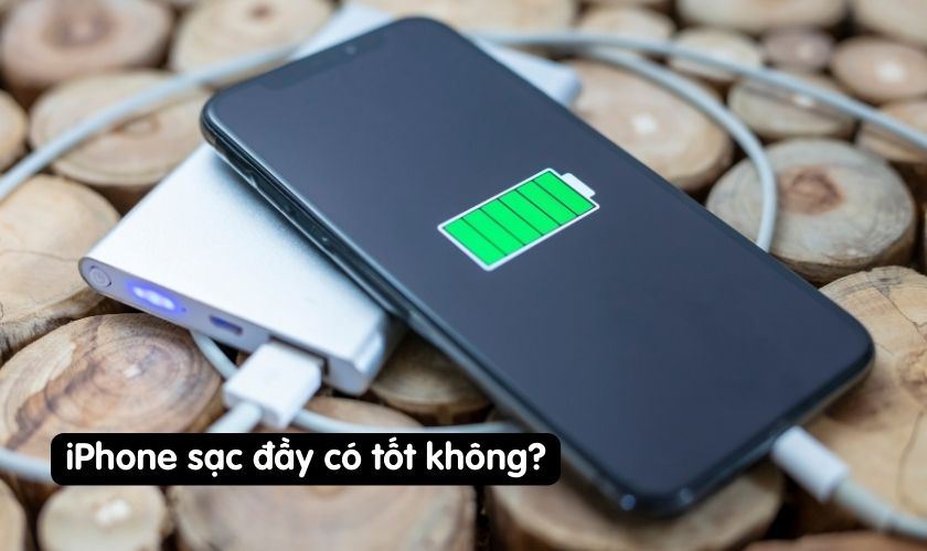 Có nên sạc pin iPhone đến 100 hay không?