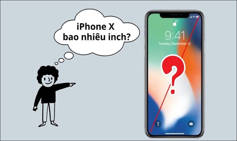 Màn hình iPhone X bao nhiêu inch?