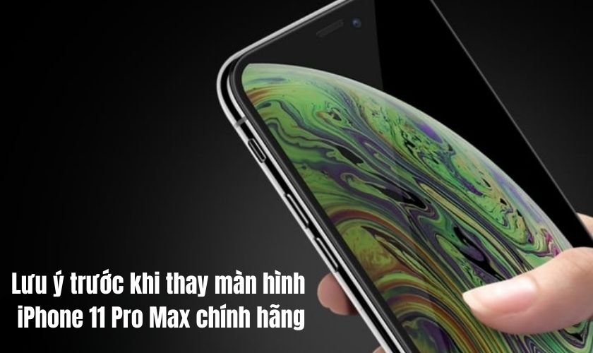 Những lưu ý trước khi thay màn hình iPhone 11 Pro Max