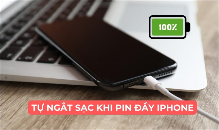 Tự ngắt sạc khi đầy pin - tính năng mới của iPhone