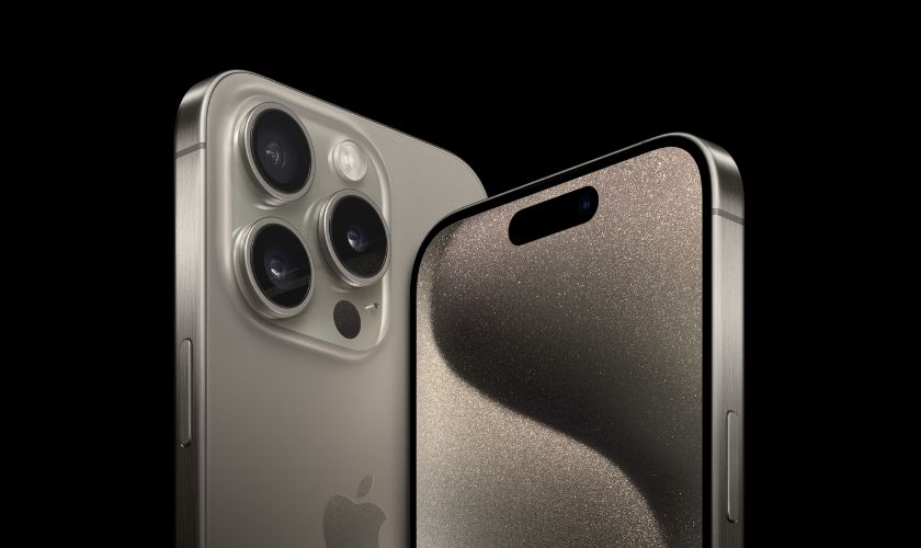 Camera trước iPhone 15 Pro Max chính hãng