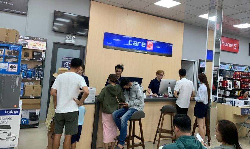 Quy trình thay loa ngoài iPhone 8 chính hãng chuẩn kỹ thuật Apple tại CareS