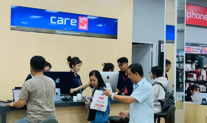 Cam kết khi thay màn hình MacBook Air M2 2022 13 inch tại CareS