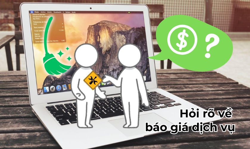 Trao đổi thật kỹ về giá dịch vụ trước khi thực hiện