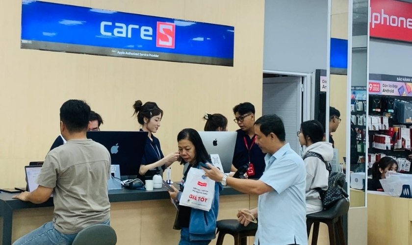 Dịch vụ bảo dưỡng vệ sinh Macbook Air 2018 chính hãng Apple tại CareS