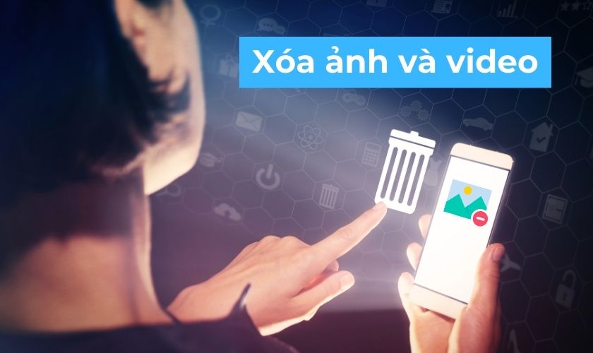 Cách giải phóng dung lượng iPhone nhớ xóa ảnh và video