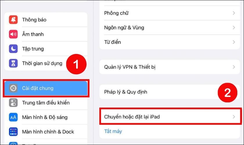 Khôi phục cài đặt gốc cho iPad cũng được nhiều người áp dụng khi máy bị đơ, chậm chạp