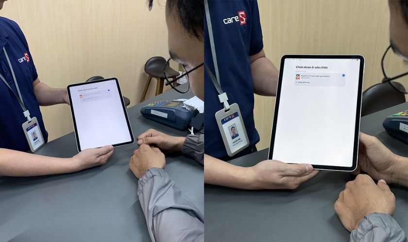 Đưa iPad đến trung tâm bảo hành hoặc cơ sở sửa chữa uy tín