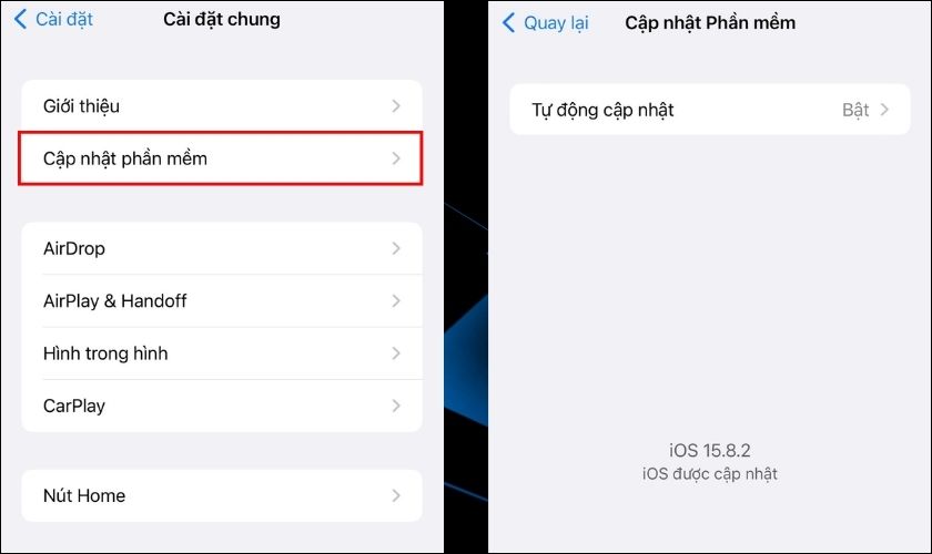 Kiểm tra thiết bị có được hỗ trợ iOS bản mới nhất không