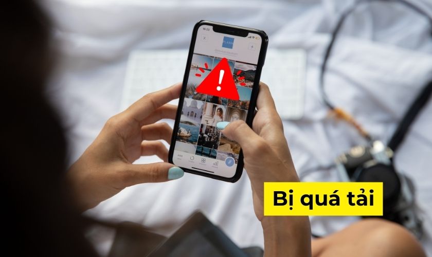 iPhone bị lỗi do quá tải