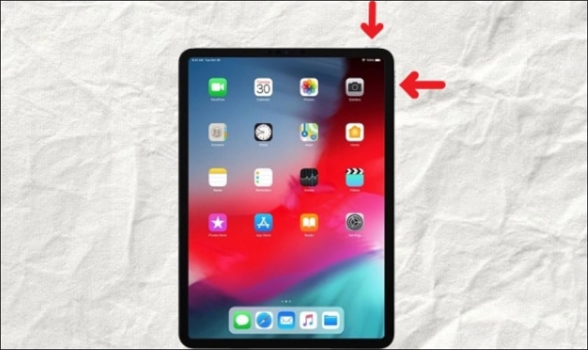 Cách khắc phục màn hình iPad bị đốm đen