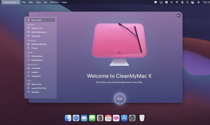 Ứng dụng Clean My Mac