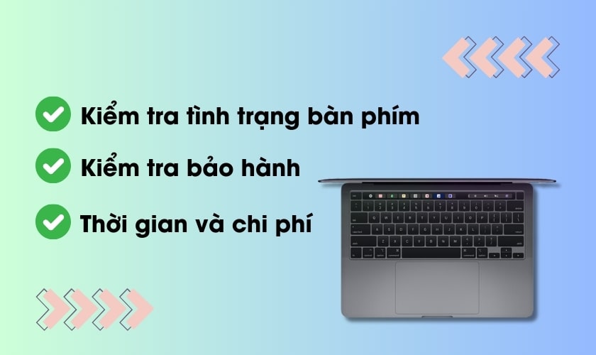 Lưu ý khi thay bàn phím Macbook Pro 2020 chính hãng