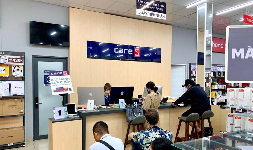 Dịch vụ thay Camera trước iPhone 14 Plus chính hãng, uy tín tại CareS