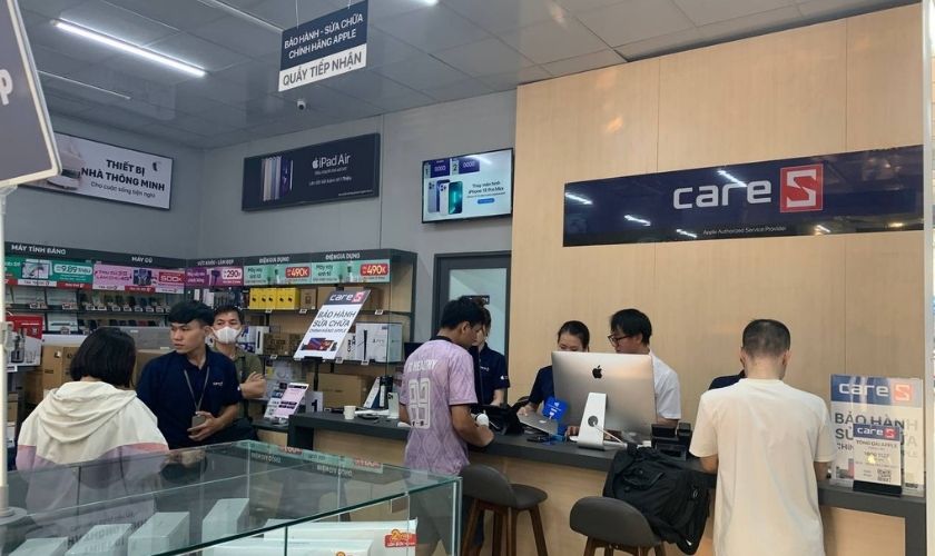 Giá thay main MacBook Air 2018 Lỗi bàn phím Trackpad chính hãng tại CareS