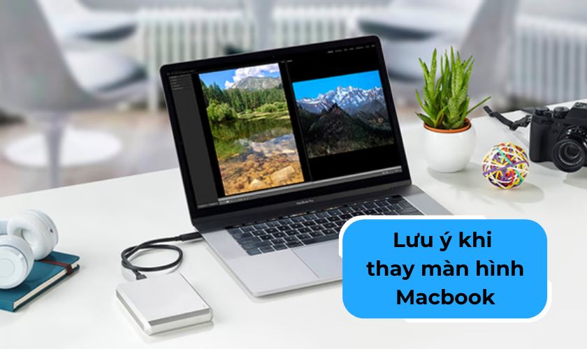 Lưu ý khi thay màn hình MacBook Pro 2019 13 inch 2 TBT3 chính hãng