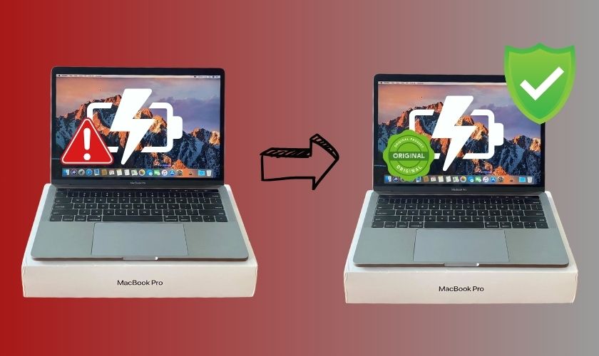 Có nên thay pin MacBook Pro 2019 15 inch chính hãng không?