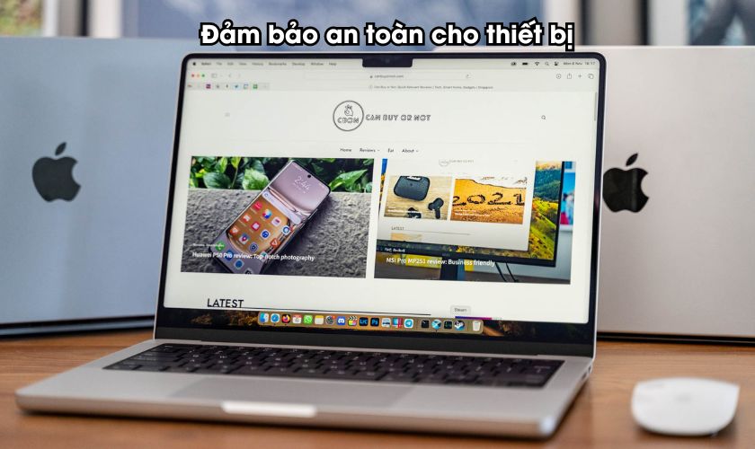 Thay pin chính hãng đảm bảo an toàn cho thiết bị của bạn