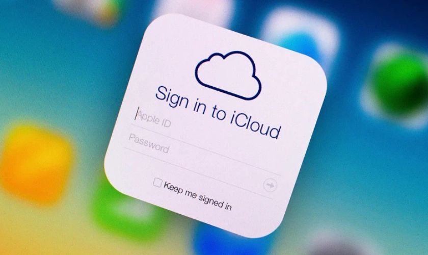 Đổi mật khẩu iCloud và tài khoản Google sau khi sửa 