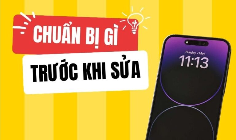 Cần làm gì trước khi đem iPhone đi sửa chữa