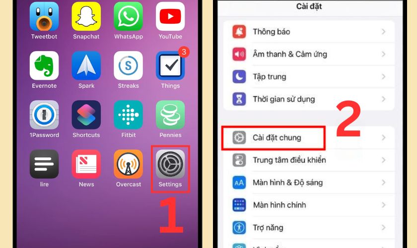 Các bước khôi phục dữ liệu từ bản sao lưu trên iCloud