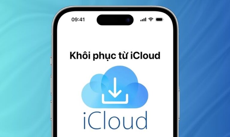 Khôi phục dữ liệu iCloud