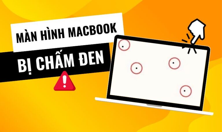 Màn hình MacBook bị chấm đen