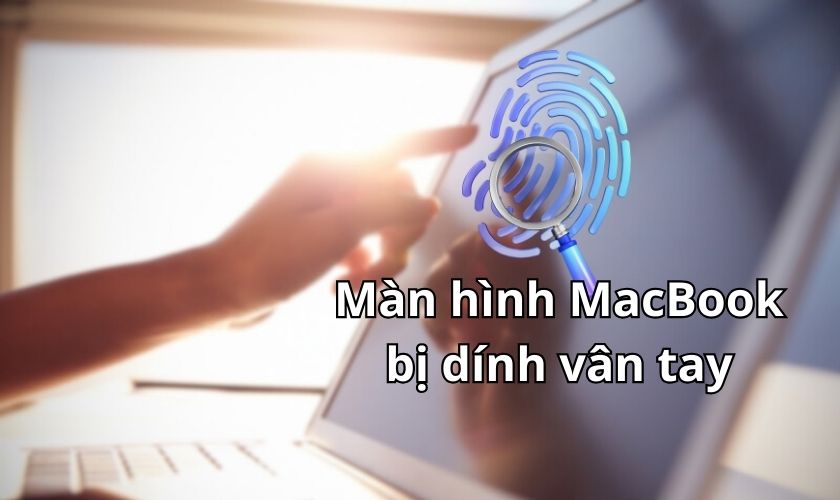 Màn hình MacBook bị dính vân tay và cách khắc phục hiệu quả nhất