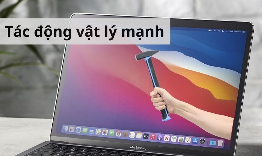 Tại sao màn hình MacBook bị đốm sáng?