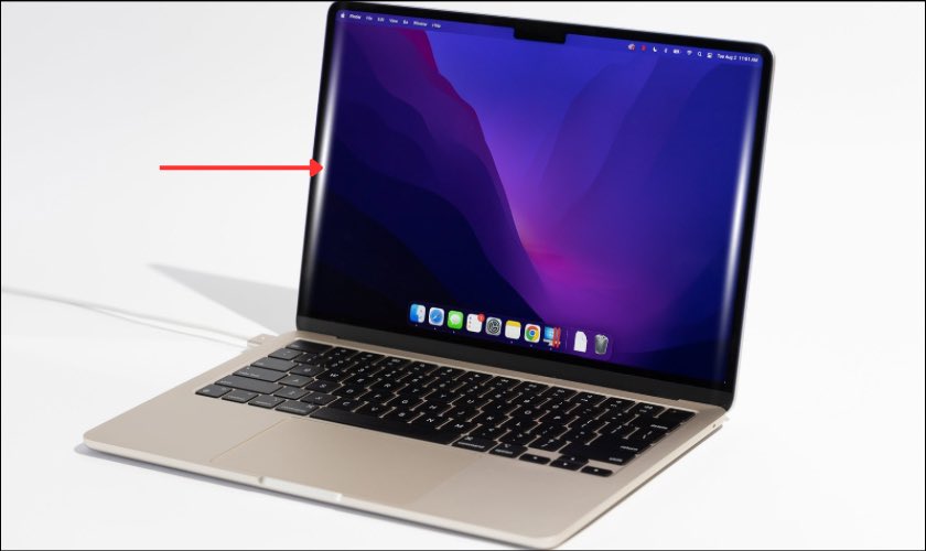 Nguyên nhân nào khiến màn hình MacBook bị hở sáng